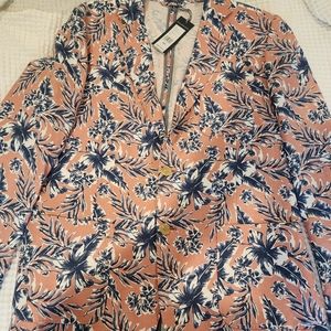 Vineyard vines L/C Guana Floral Print Blazer